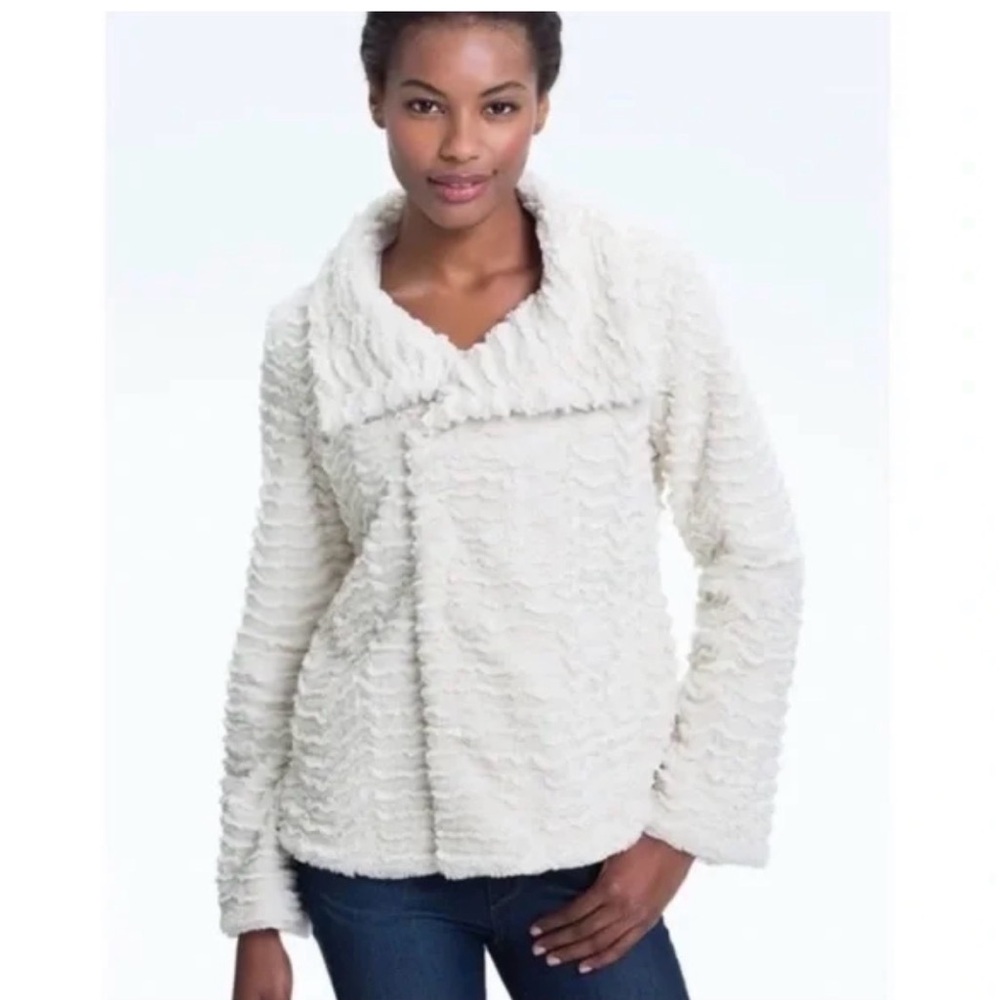 🧸 Patagonia Los Gatos Fleece Jacket Ivory — Size Small